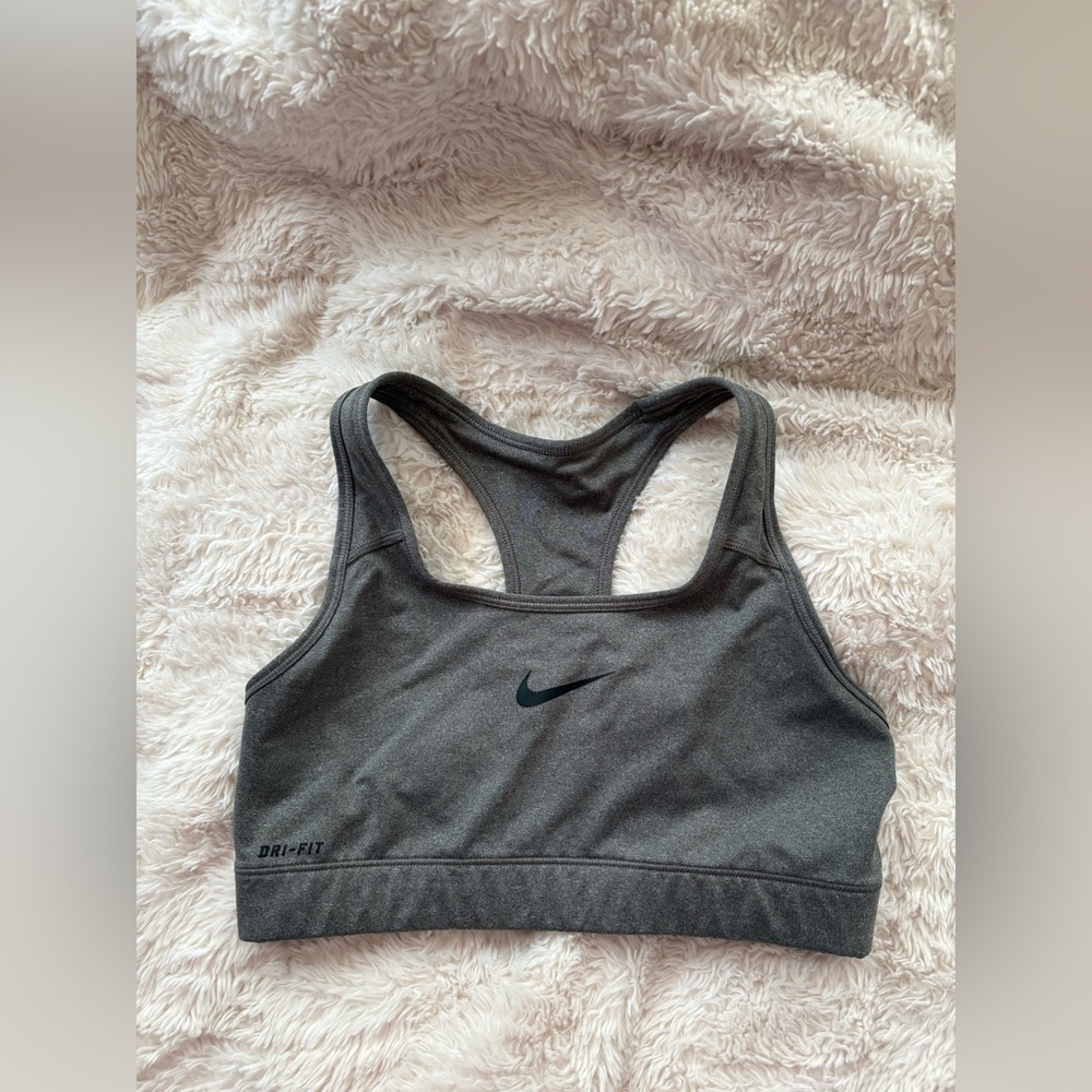Nike Women's Charcoal Sports Bra